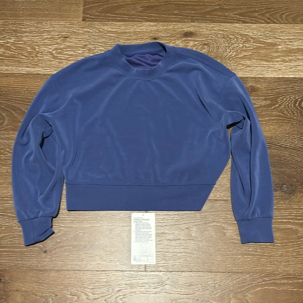 lululemon perfectly oversized crewneck size 4
